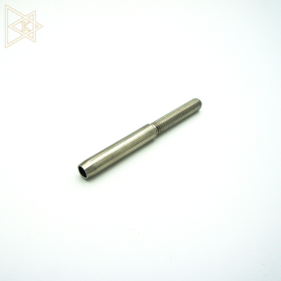 Stainless Steel Machine Swage Stud Terminal - Not Flattened