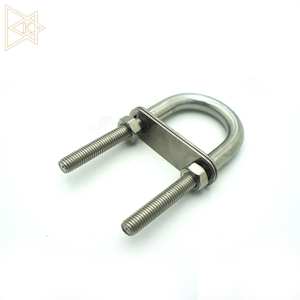 Stainless Steel U bolt With 2 Plates