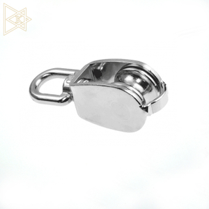 Stainless Steel Swivel Eye Single Pulley Block With Cast Sheave