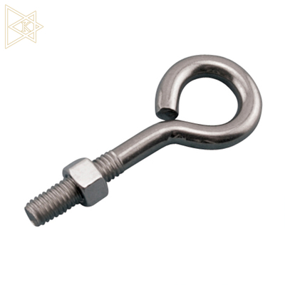 Stainless Steel Unwelded Eye Bolt with Nut And Washer