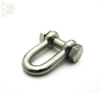 Stainless Steel Heavy Duty Screw Pin Chain Shackle With Oversized Pin