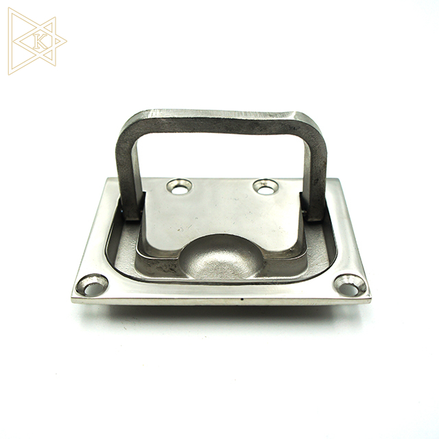 Stainless Steel Boat Lifting Handle with Rectangular Plate