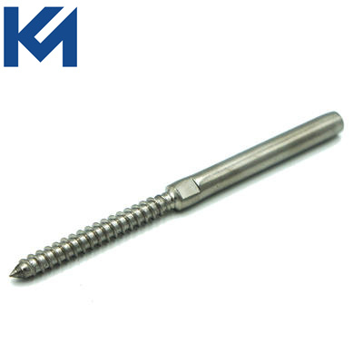 Stainless Steel Wire Rope Swage Terminal with Lag Screw